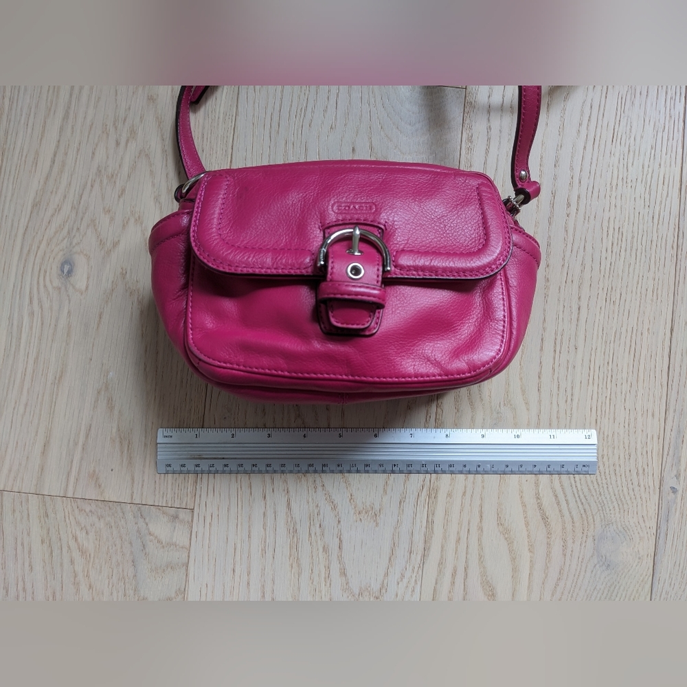 Coach leather camera bag - Picture 13 of 16